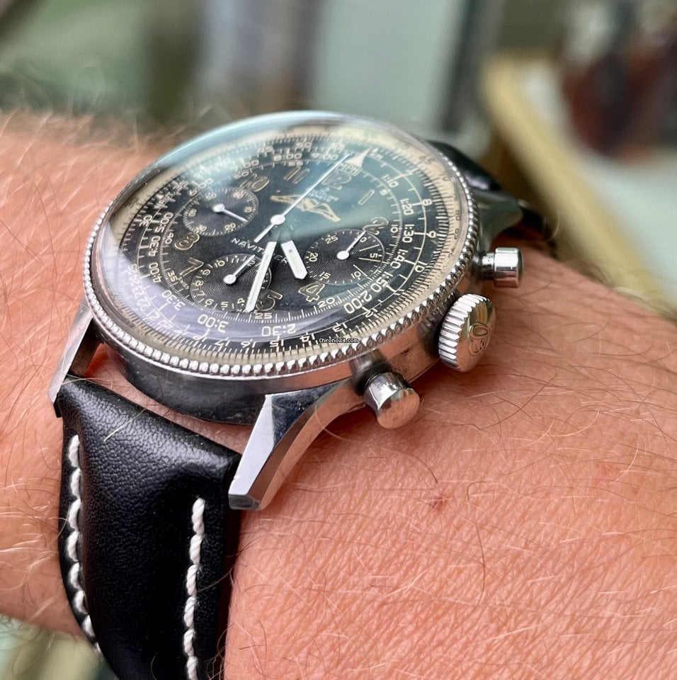 Breitling Navitimer AOPA 806 41mm 1956 All Black Superb