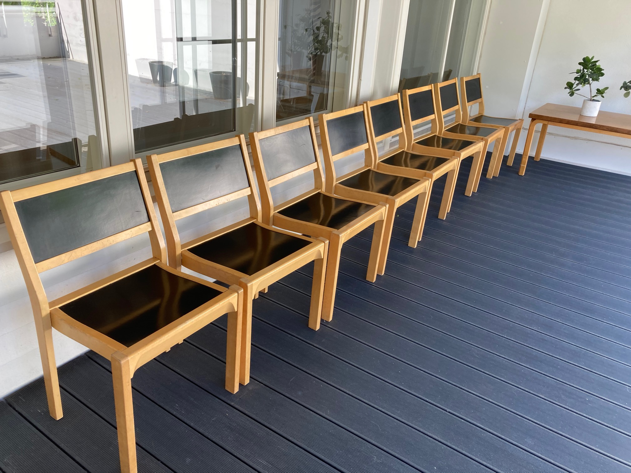 Aalto Chairs 8x type 611 1950